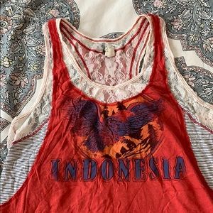 FREE PEOPLE• FP We the Free Indonesia tank
